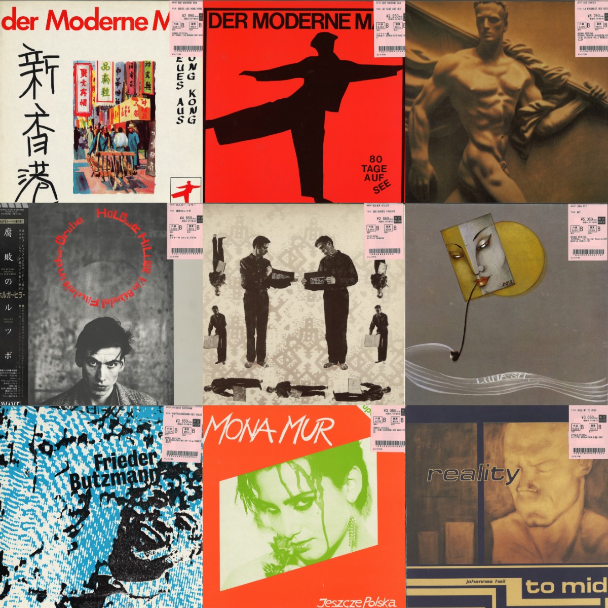 German New Wave】新入荷中古品一挙放出！！N.D.Wアーティスト多数