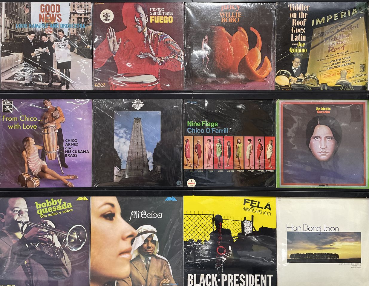 11/16(日)【WORLD中古レコード】新着品店頭展示完了！SALSA、BOSSA 