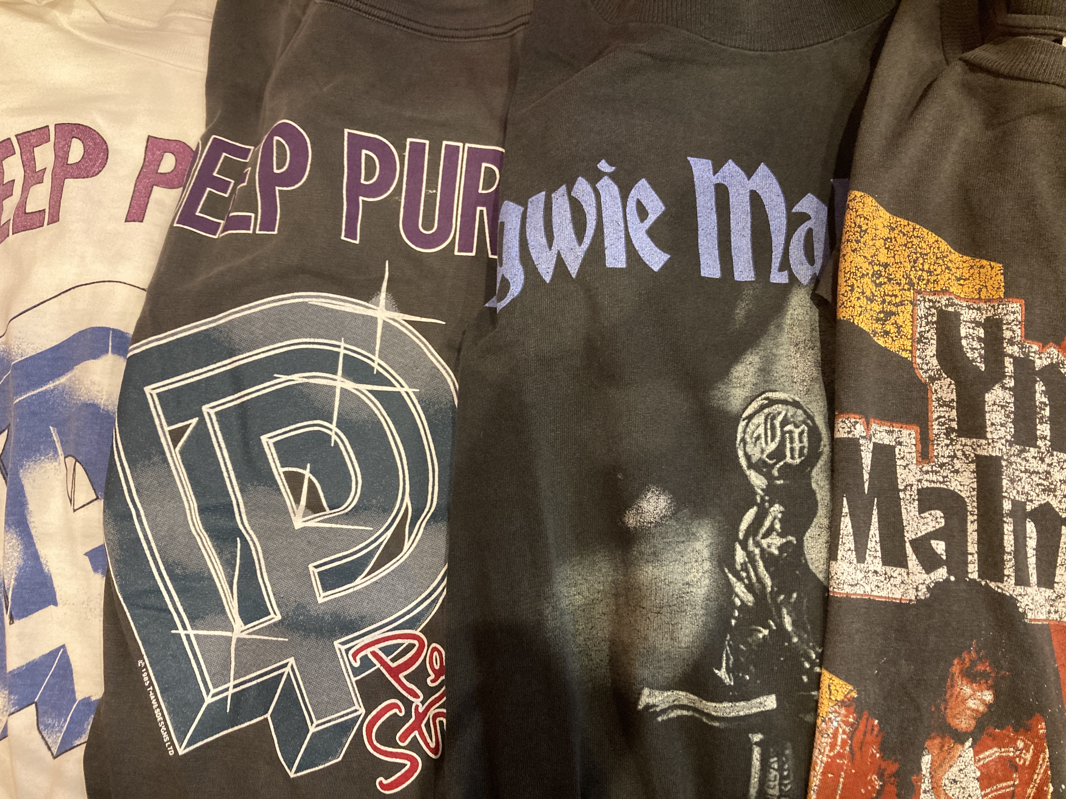 古着】HARD ROCK、HEAVY METALを中心に古着バンドTシャツがまとまって