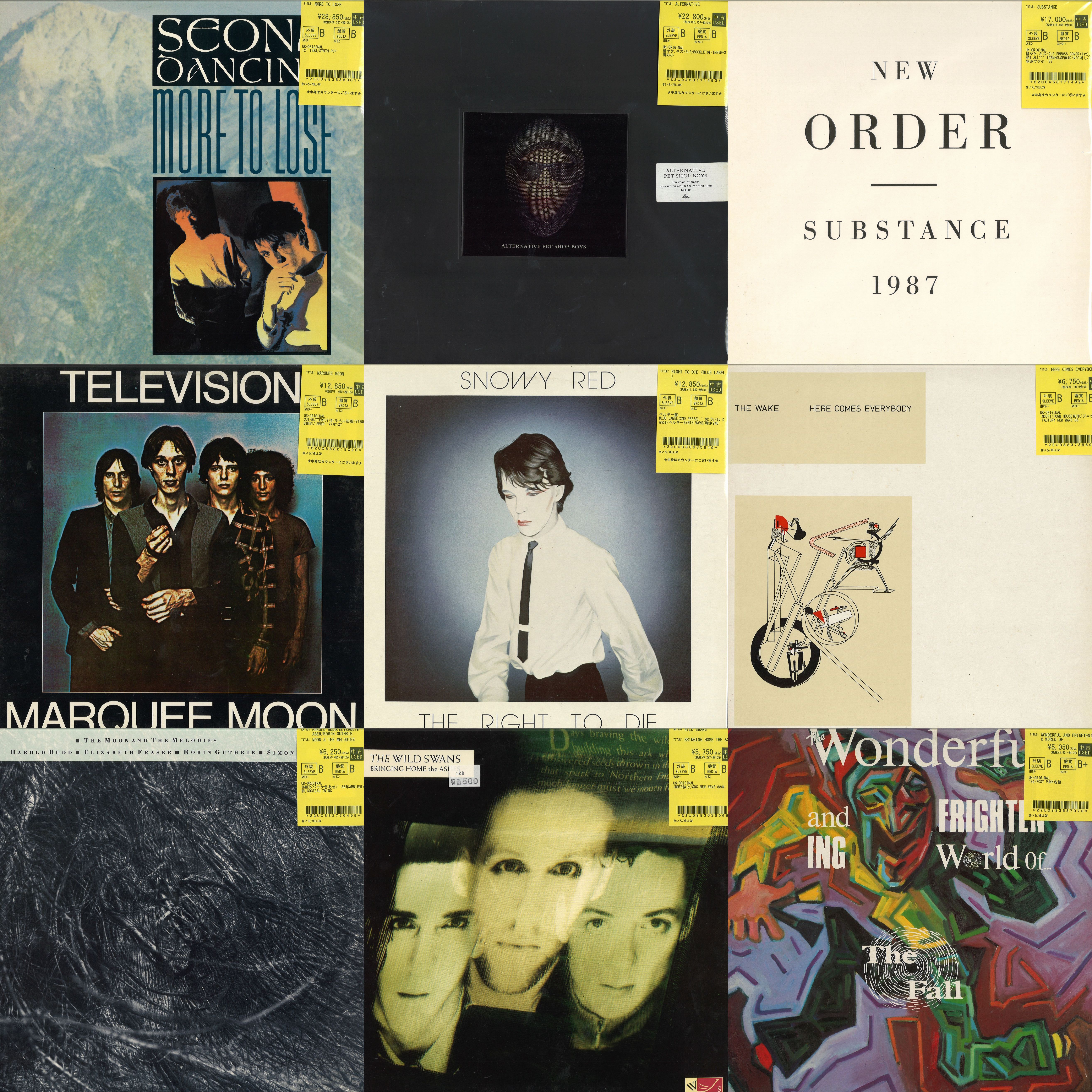 NEW WAVE放出第二弾！今回は攻めのPOST PUNK編！他にもNO WAVE/SYNTH