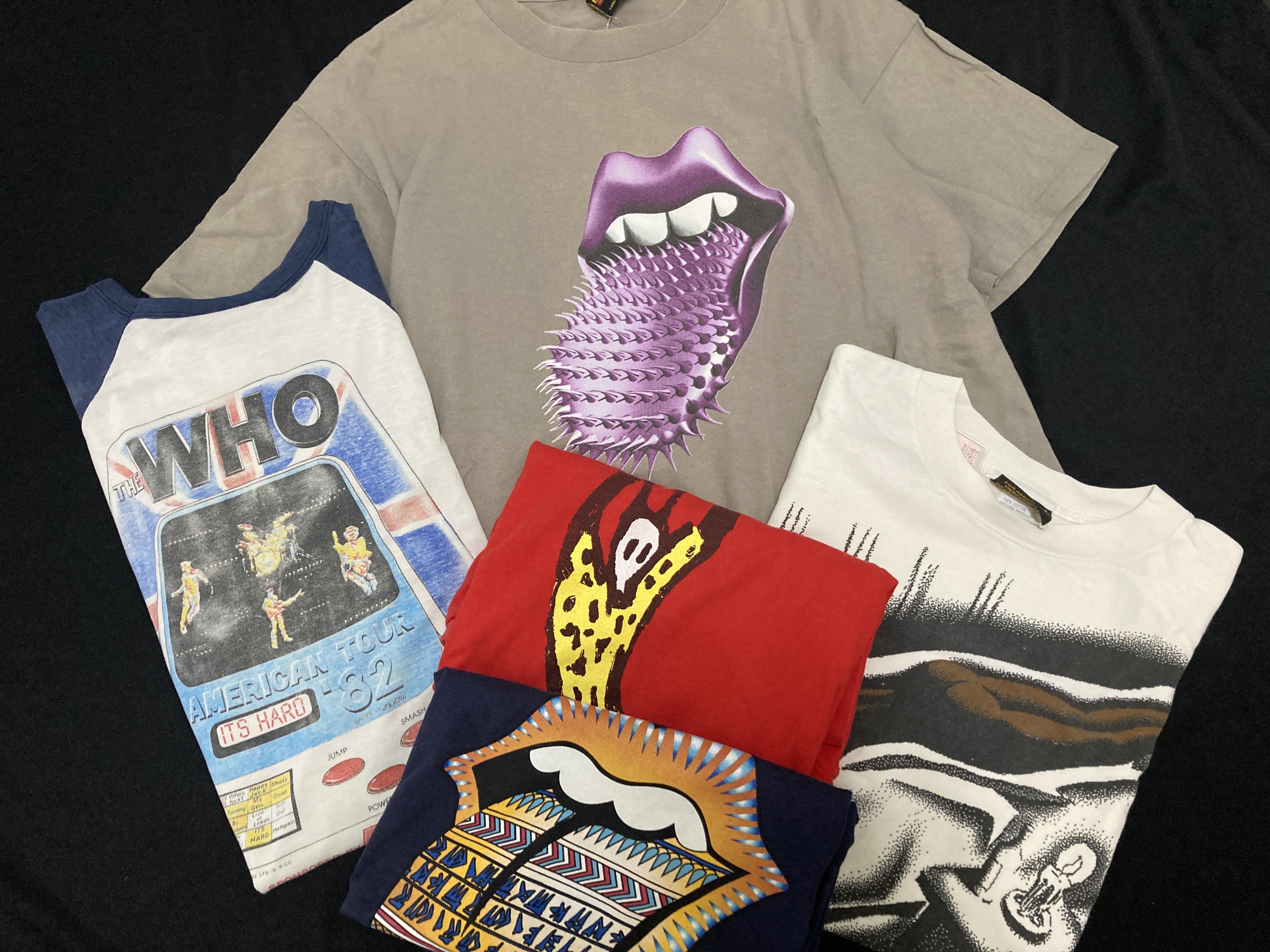 古着】ROLLING STONESとThe WhoのヴィンテージTシャツ入荷