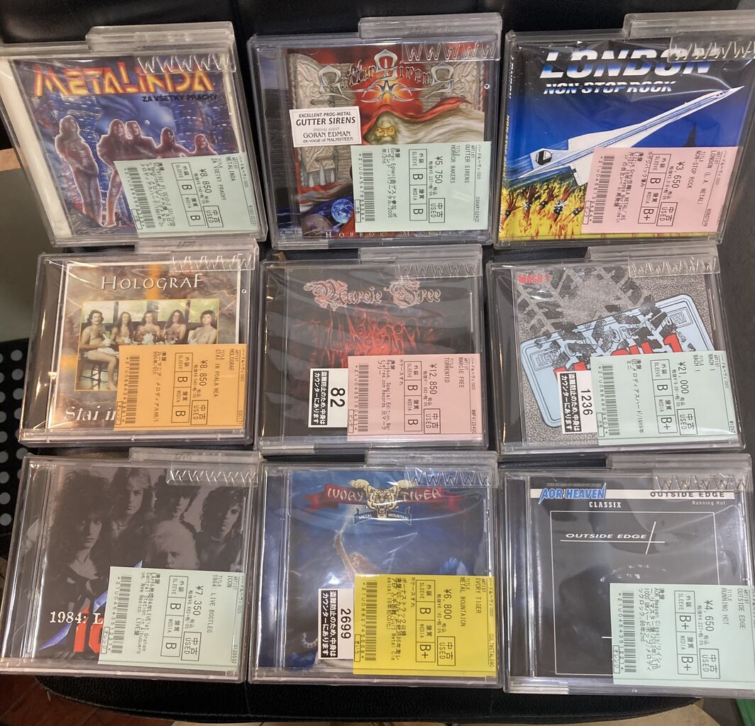 HEAVY METAL輸入中古CDストック・リスト F-O : ディスクユニオン池袋店