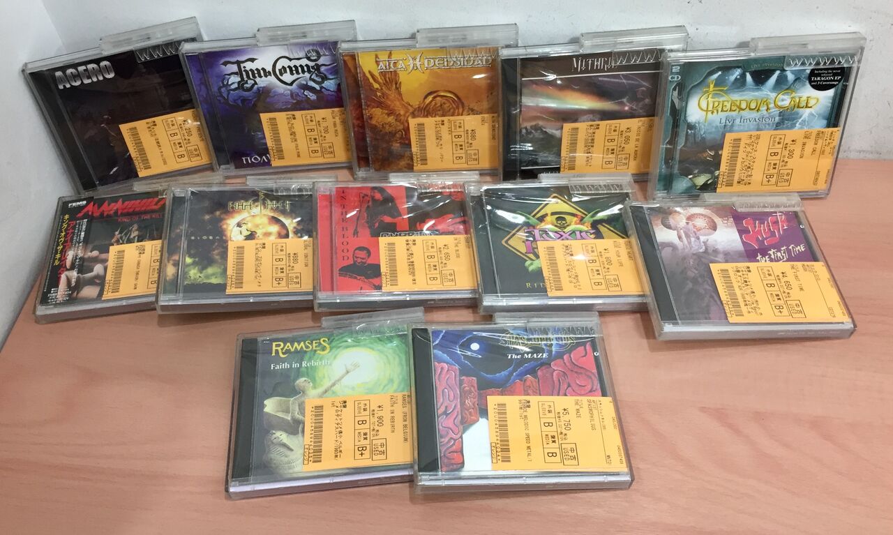 HR/HMハードロック・メタル系CD大量セット 120枚