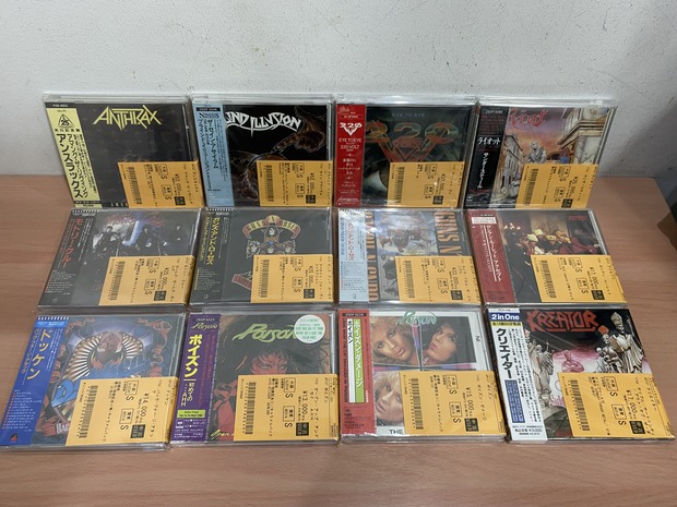 5/3(土)HEAVY METAL 国内盤旧規格CD「希少未開封」でまとめて入荷
