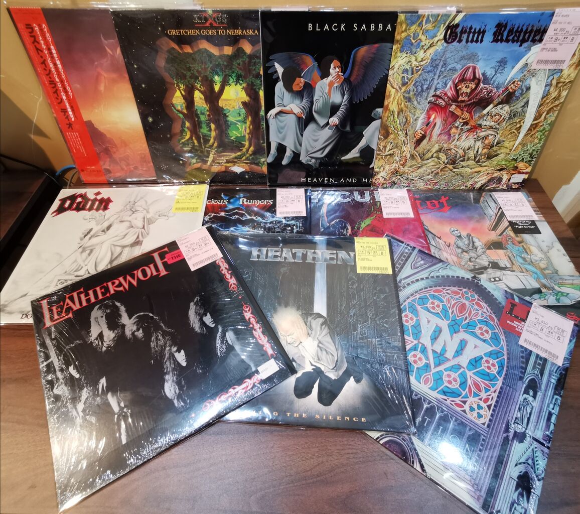 完璧主義 METAL】BADLANDSやHARD STAFFなど含めた中古LP36点入荷lml 洋楽