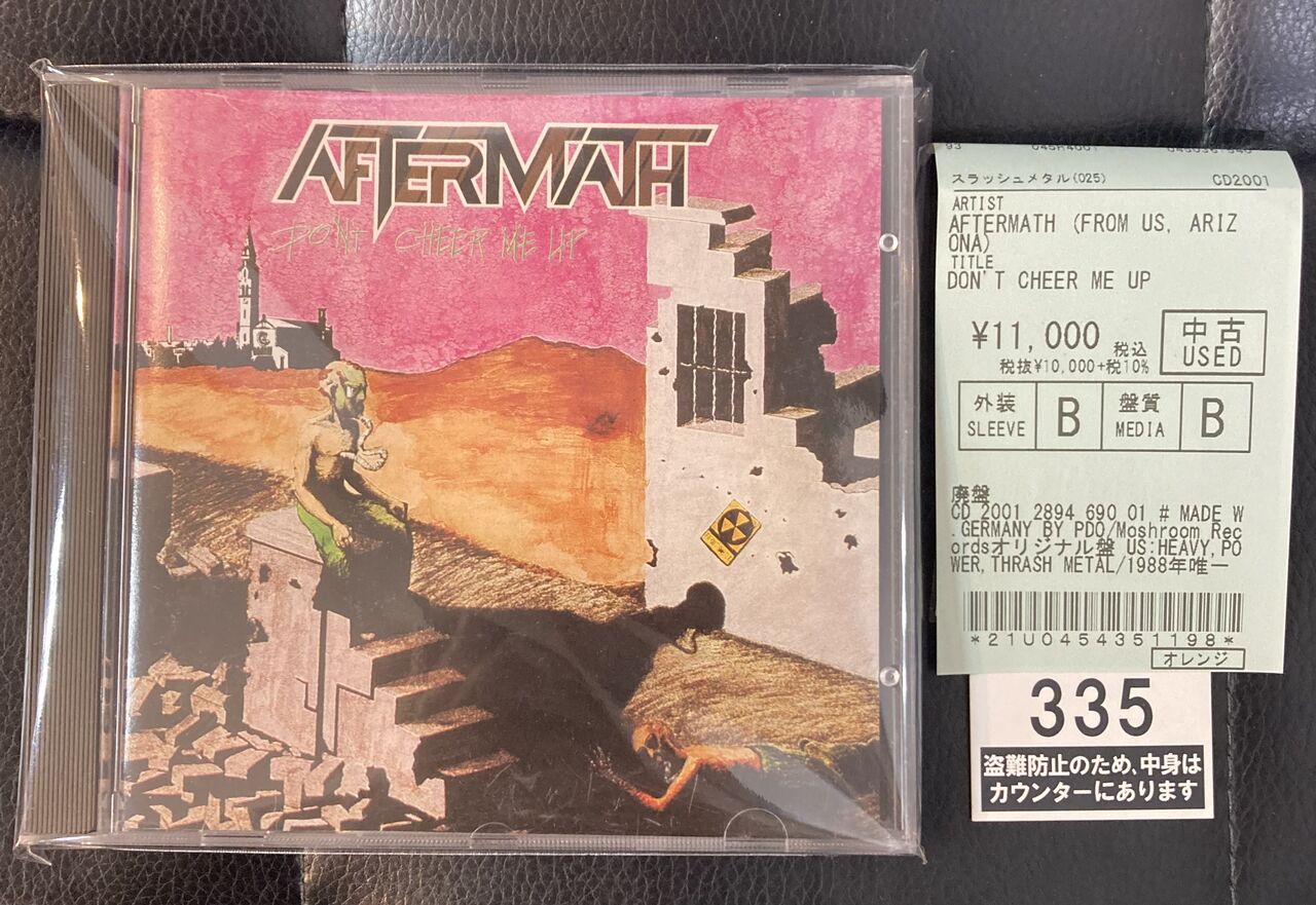 THRASH METAL輸入中古CDストックリスト①A～F : ディスク
