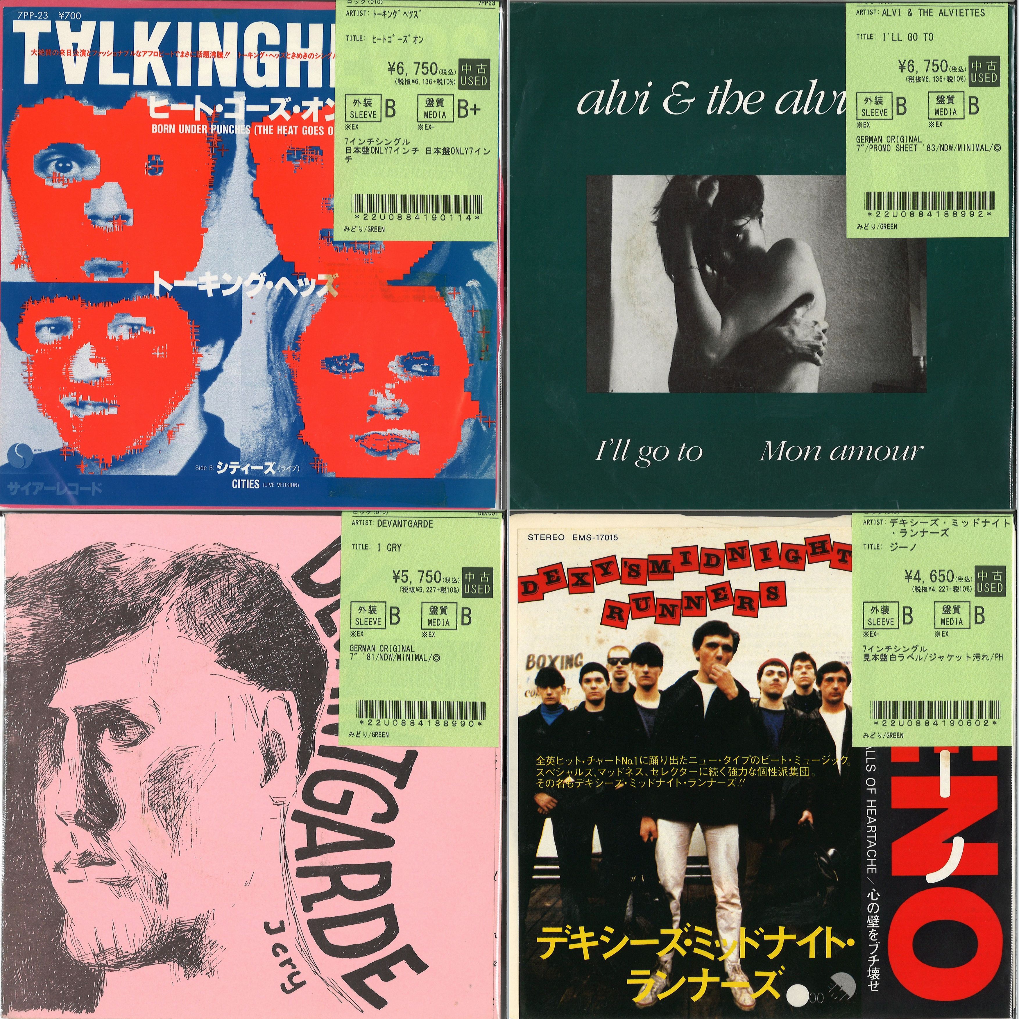 80's ROCK/POPSレコード新着情報！ネオアコ/NEW WAVE中心に大量130点