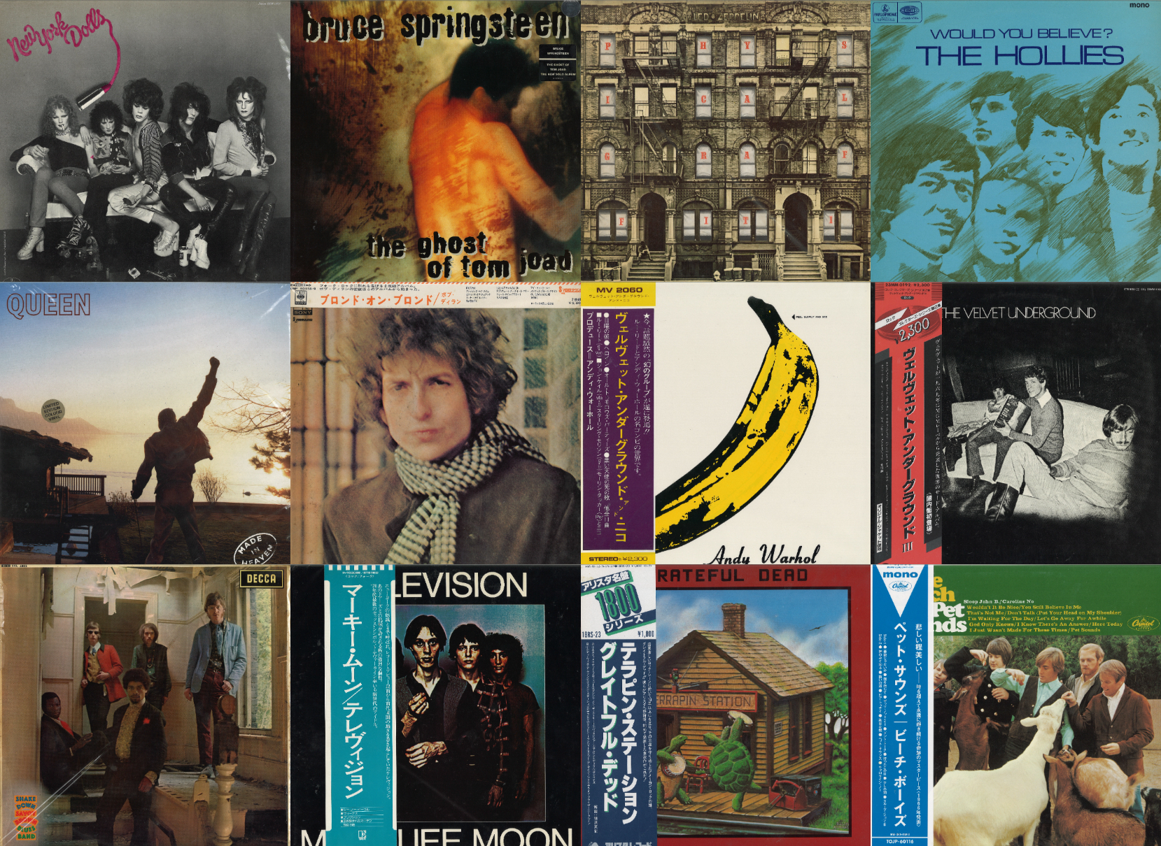 60's~70's ROCK中古レコード新着情報！稀少盤多数必見です！原盤,国内