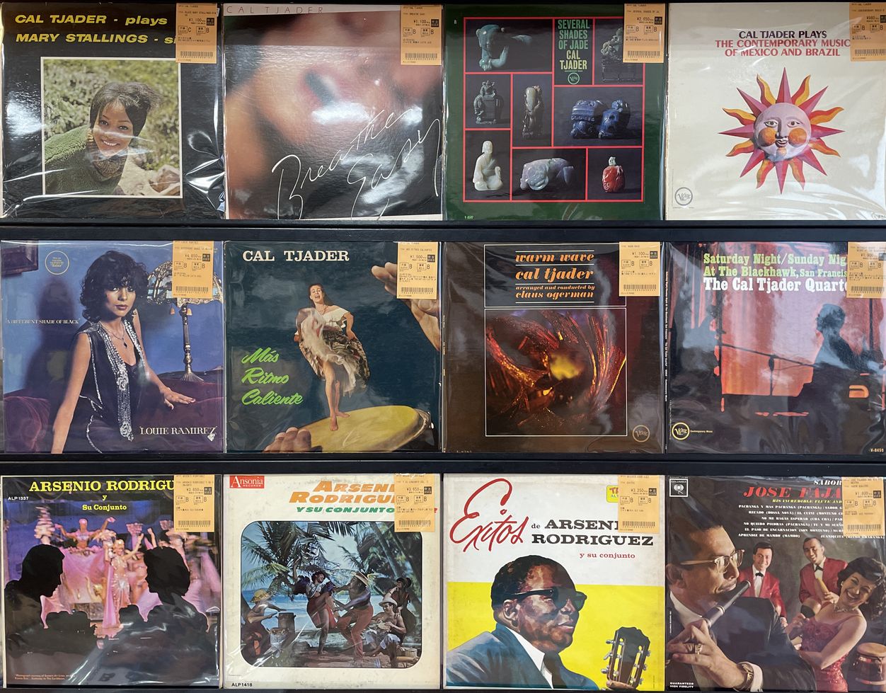 3/6(金)【LATIN中古レコード】CAL TJADERの傑作タイトルがまとまって