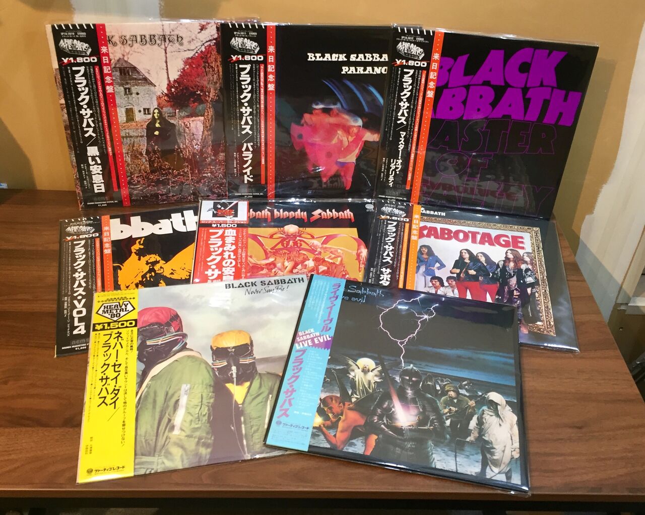 国内盤帯付多!!ブラックサバスやラッシュなど…METAL中古レコード 国内盤帯付多!!ブラックサバスやラッシュなど…METAL中古レコード