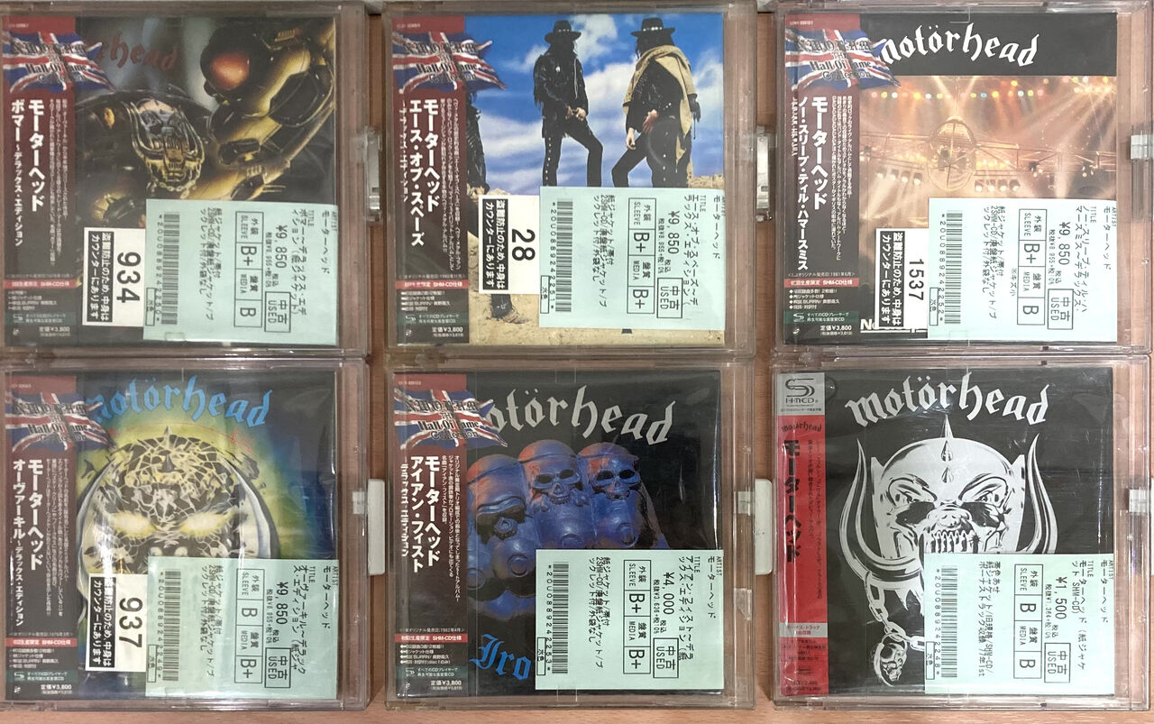 METAL】モーターヘッド MOTОRHEAD 中古 廃盤紙ジャケットCDが METAL】モーターヘッド MOTОRHEAD 中古 廃盤紙ジャケットCDが