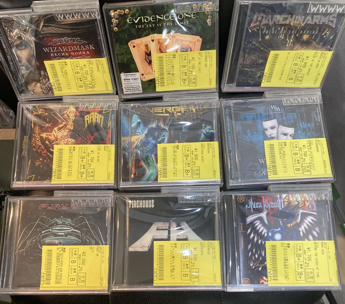 HEAVY METAL,HARD ROCK 輸入中古CD 入荷品です！ : ディスクユニオン