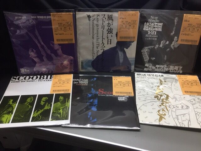 JAPANESE 中古7INCH 入荷!! カルトGS再発系多数 台風クラブ JAPANESE 中古7INCH 入荷!! カルトGS再発系多数 台風クラブ