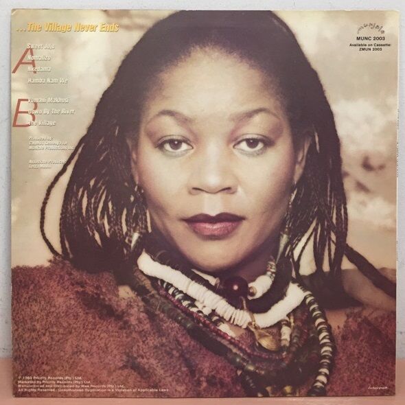 WORLD】LETTA MBULUのIN THE MUSICのレコード入荷しました