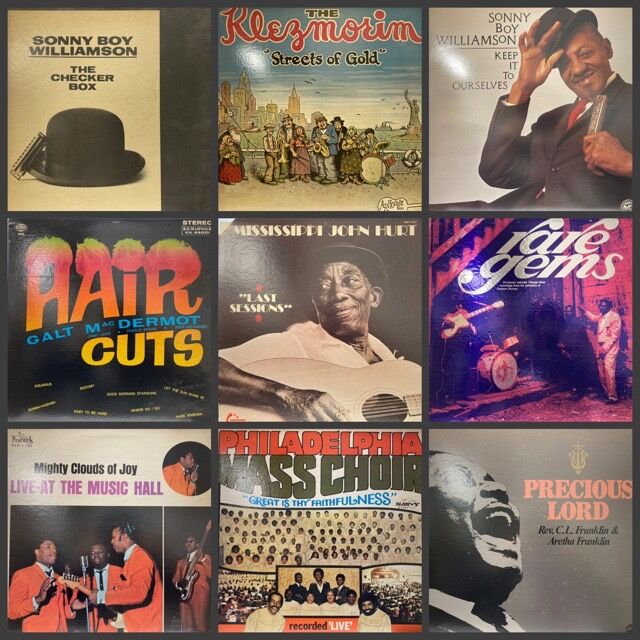 オンライン出品開始】BLUES/GOSPEL/SOUL中古レコード入荷情報