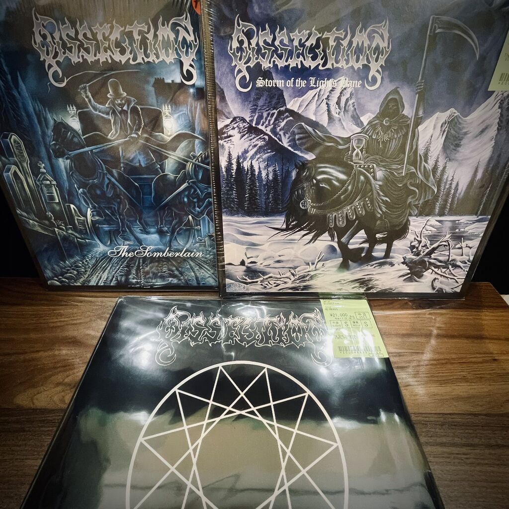 METAL】廃盤稀少 未開封 LP!! DISSECTION ＆ METAL CHURCH レコード dissection レコード LP
