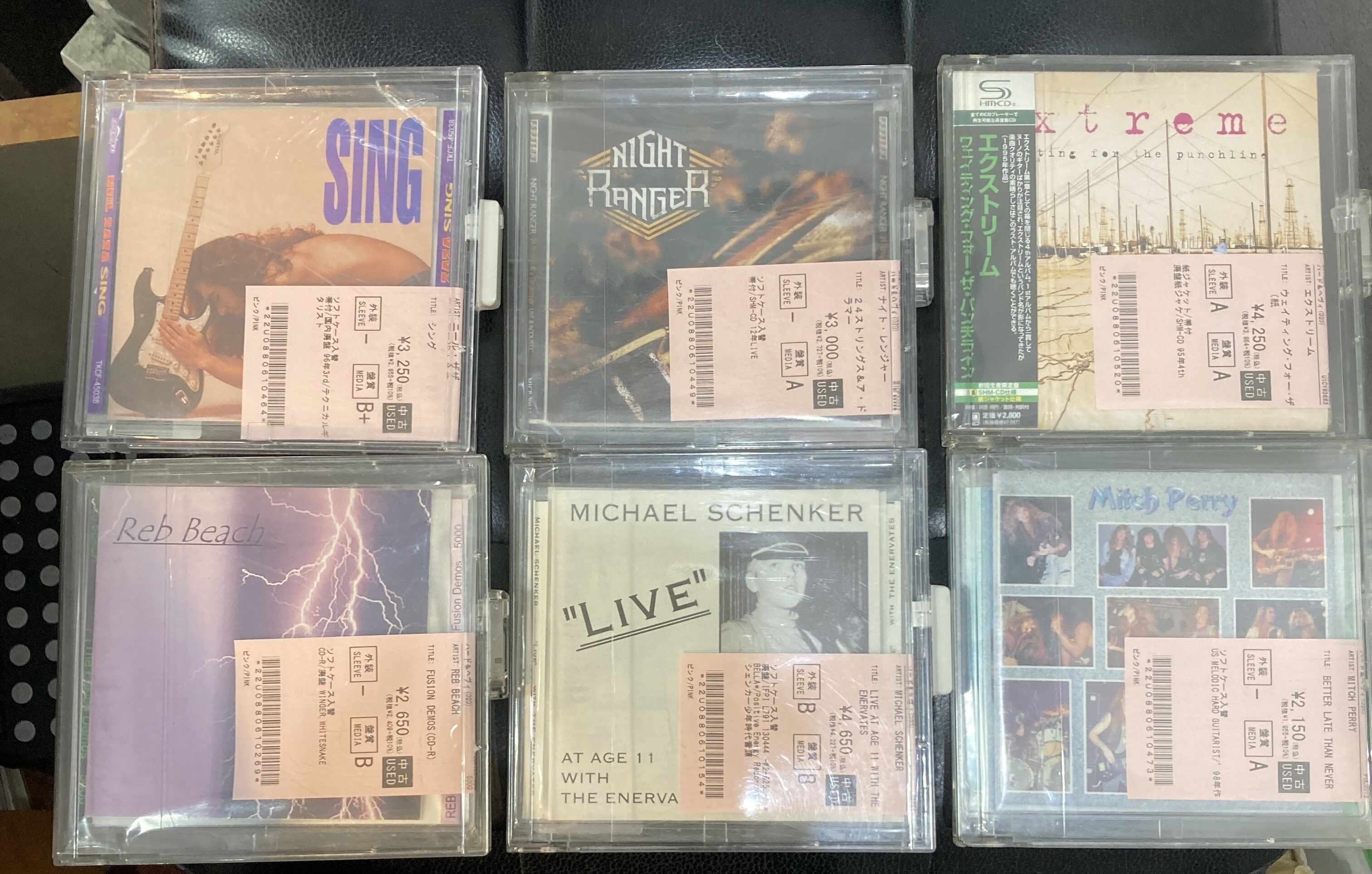 CD まとめ HARD ROCK,HEAVY METAL ギタリスト系中古CD まとめてみました PART.3