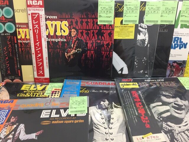 エルヴィスプレスリー中古レコード大量入荷！！！ : ディスク