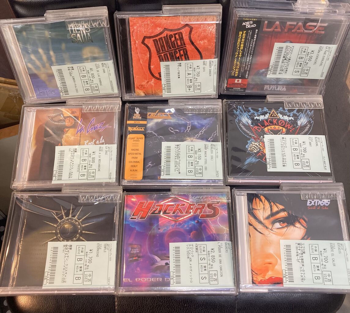 HEAVY METAL中古CD新着コーナーにある輸入中古CD新着品です 