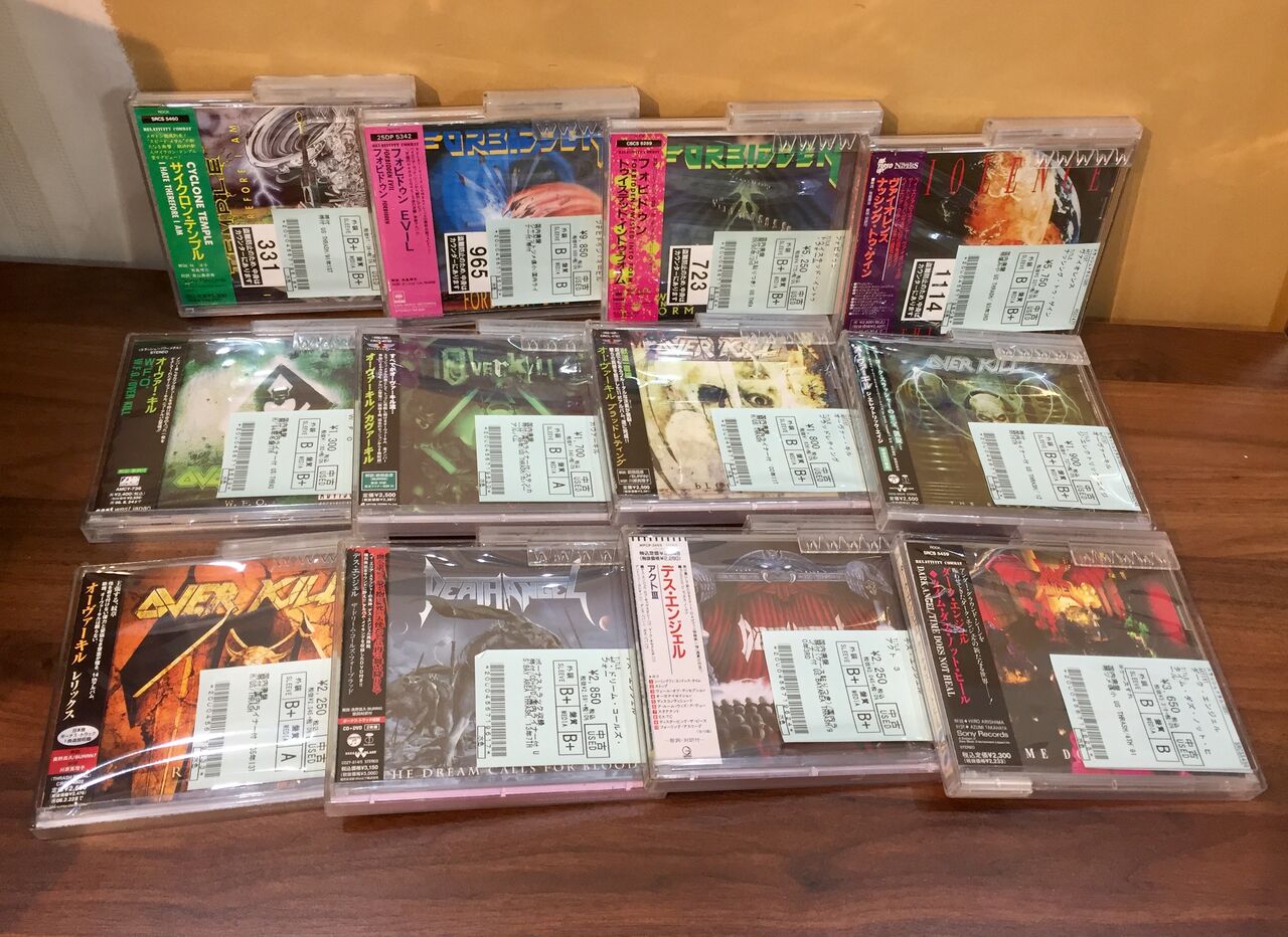 DEATH ANGEL, EXHORDER, BLIND ILLUSION スラッシュメタル DEATH ANGEL, EXHORDER, BLIND ILLUSION スラッシュメタル