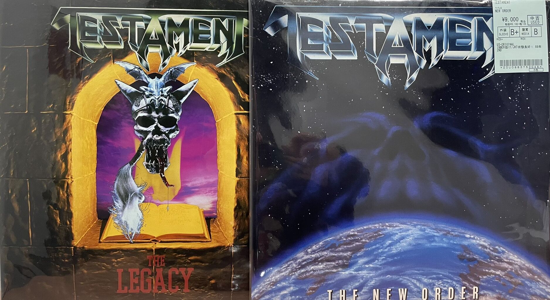【METAL】美品!! 年末の廃盤美品LP入荷シリーズ”TESTAMENT ＆ EXODUS編” ディスクユニオン池袋店｜CD・レコードの