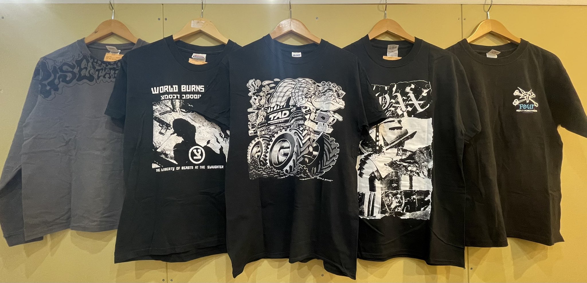 古着】大量入荷Vol.3 PUNK/HC (CORRUPTED、WILLARD他) Tシャツ 20点
