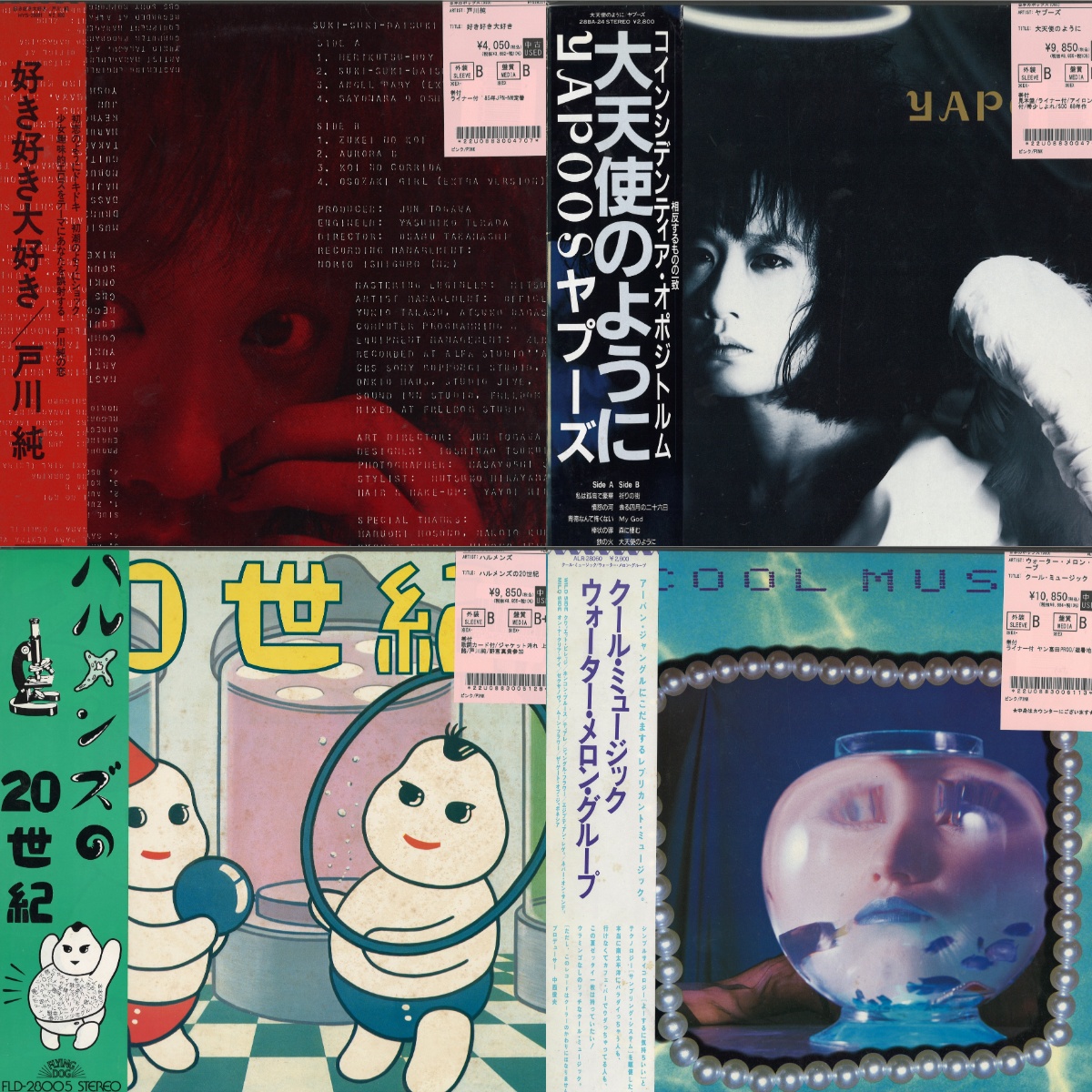 11/13(木)【日本のロック/ポップス/インディーズ】戸川純/ヒカシュー/P