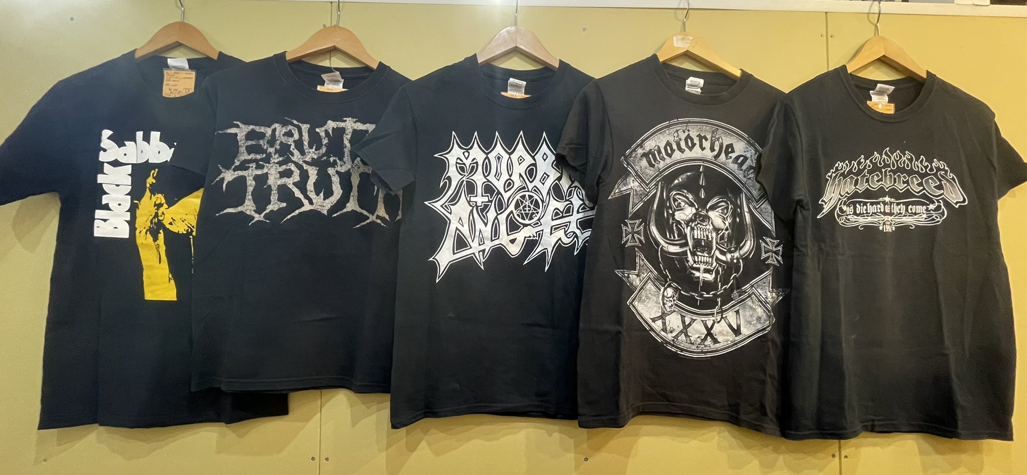 古着】大量入荷Vol.2 PUNK/METAL (BLACKSABBATH,S.O.B ,DISCHARGE 他
