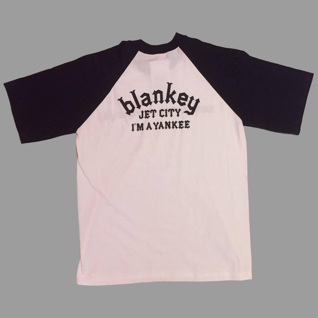 古着】稀少!90'S 当時 ブランキージェットシティ ラグランTee 古着】稀少!90'S 当時 ブランキージェットシティ ラグランTee