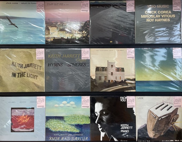 8/24(土)【JAZZ中古レコード】ECM人気タイトルピンポイント店頭展示