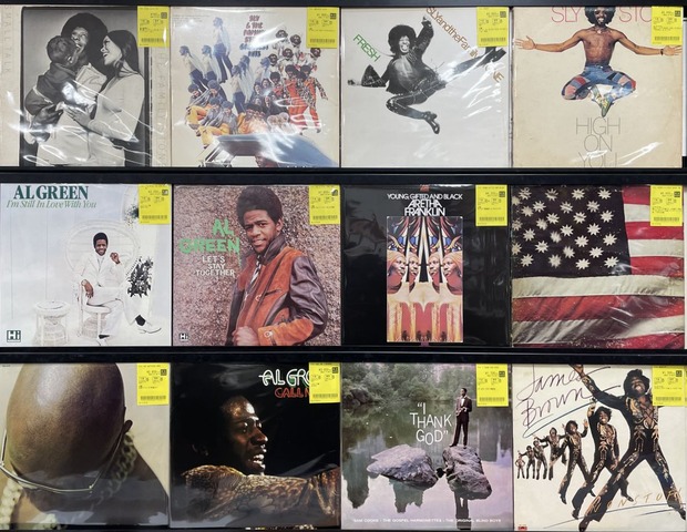 12/25(木)【SOUL/FUNK中古レコード】新着品補充完了！NEW SOUL傑作多数