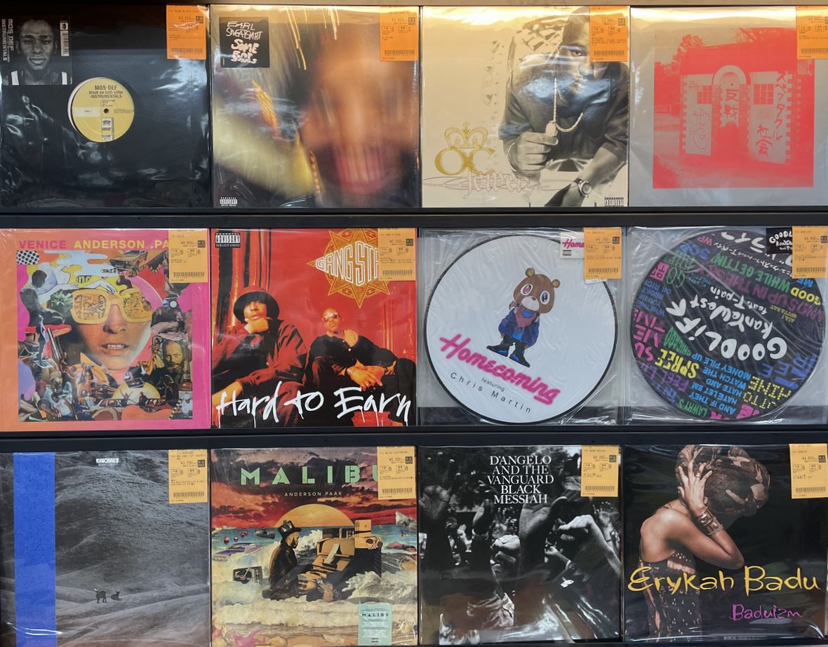 7/13(月)【HIPHOP/R&B中古レコード】新着品一挙店頭展示！廃盤～人気