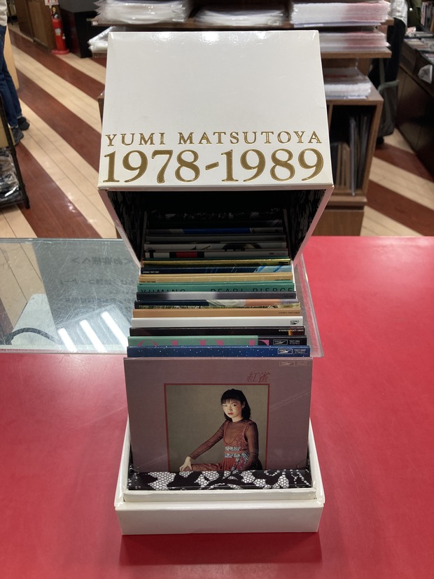【17枚CD-BOX]松任谷由実Yumi Matsutoya1978～1989 日本のポップス】松任谷由実17タイトル紙ジャケBOX入荷しました