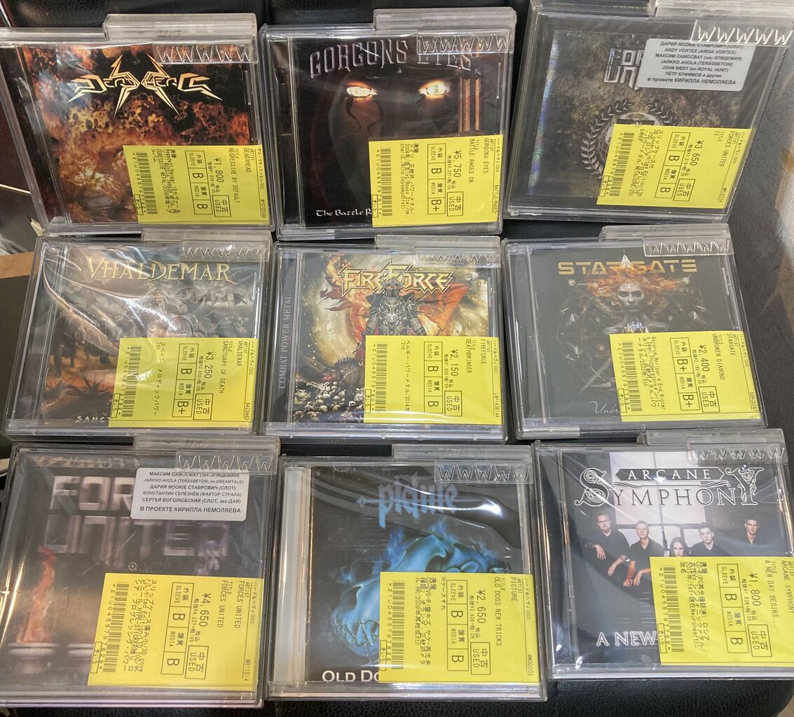 HEAVY METAL,HARD ROCK,THRASH METAL,MELODIC ROCK 輸入中古CD HEAVY METAL,HARD ROCK,THRASH METAL,MELODIC ROCK 輸入中古CD