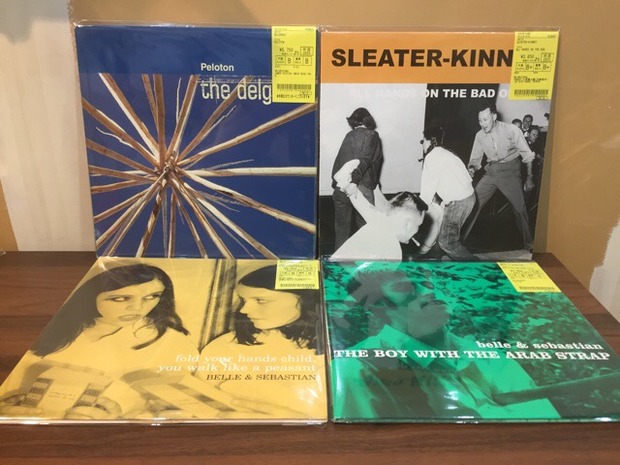 INDIE ROCKレコード入荷! DELGADOS/ベルセバ/SLEATER-KINNEY