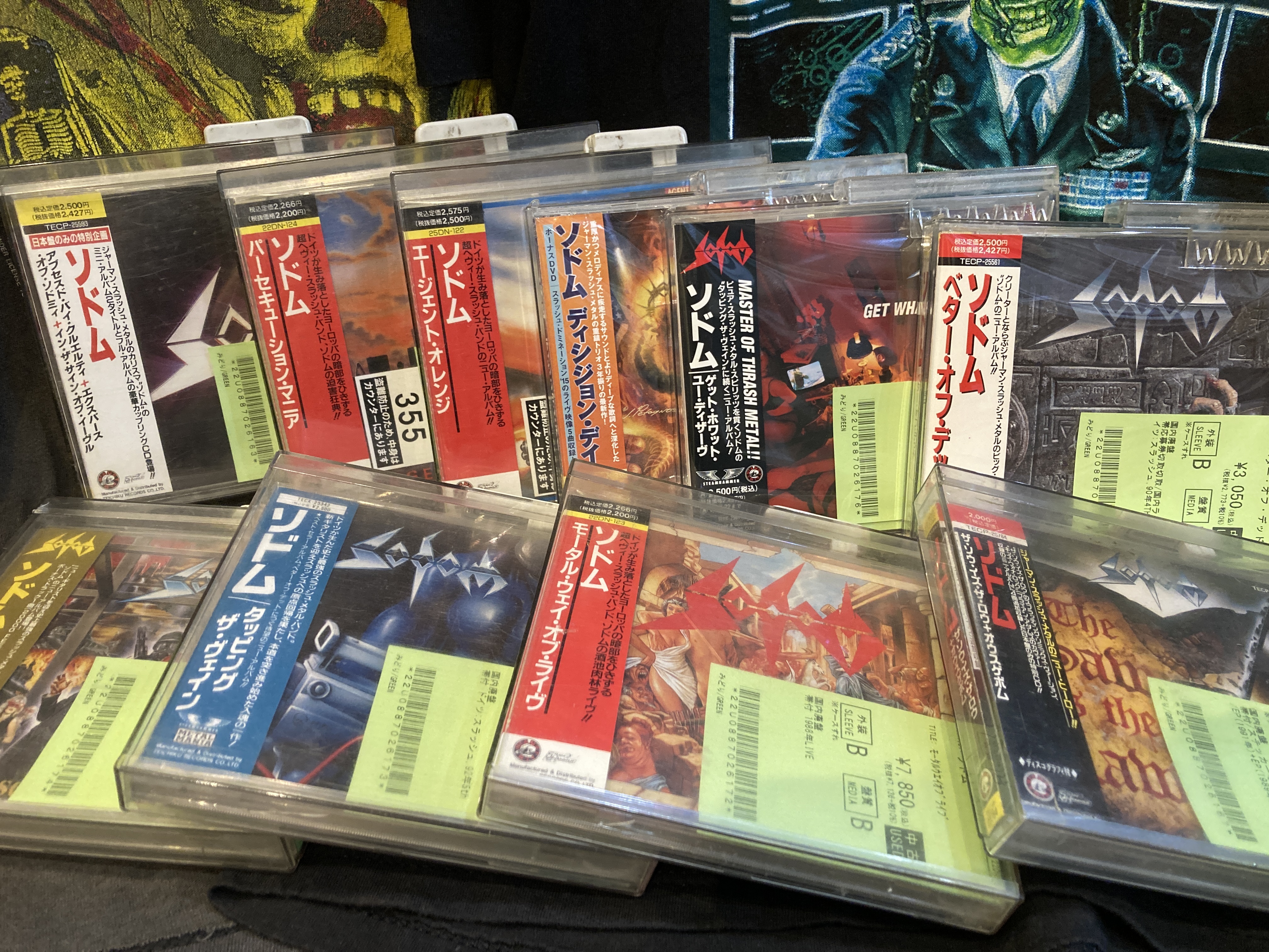 METAL】6/5 THRASH/DEATH/BLACK/METAL USED CD NEW ARRIVAL lml