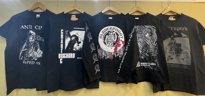 古着】大量入荷Vol.3 PUNK/HC (CORRUPTED、WILLARD他) Tシャツ