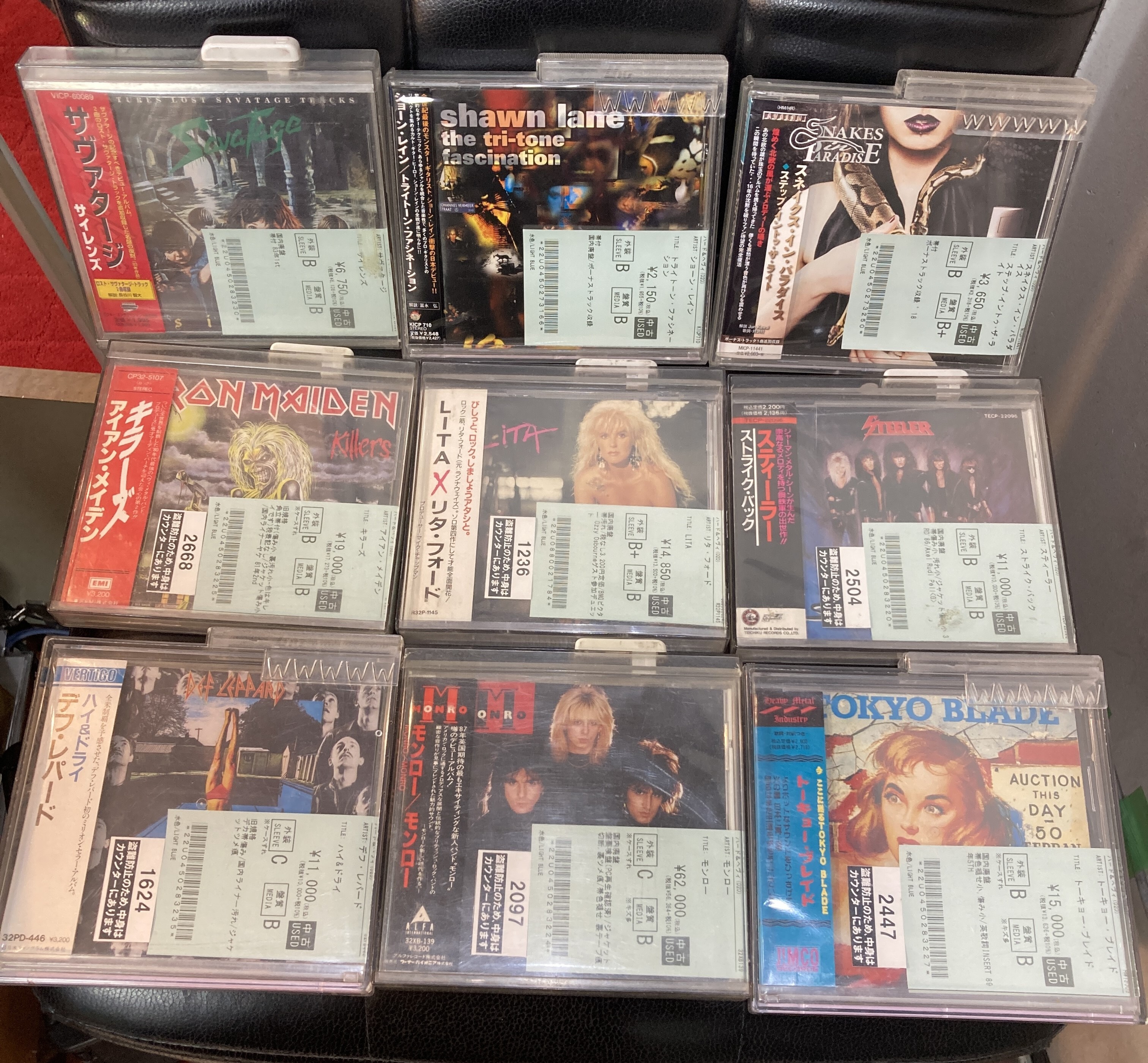 HEAVY METAL中古CD新入荷コーナーにある 国内廃盤,旧規格盤中古CDをご