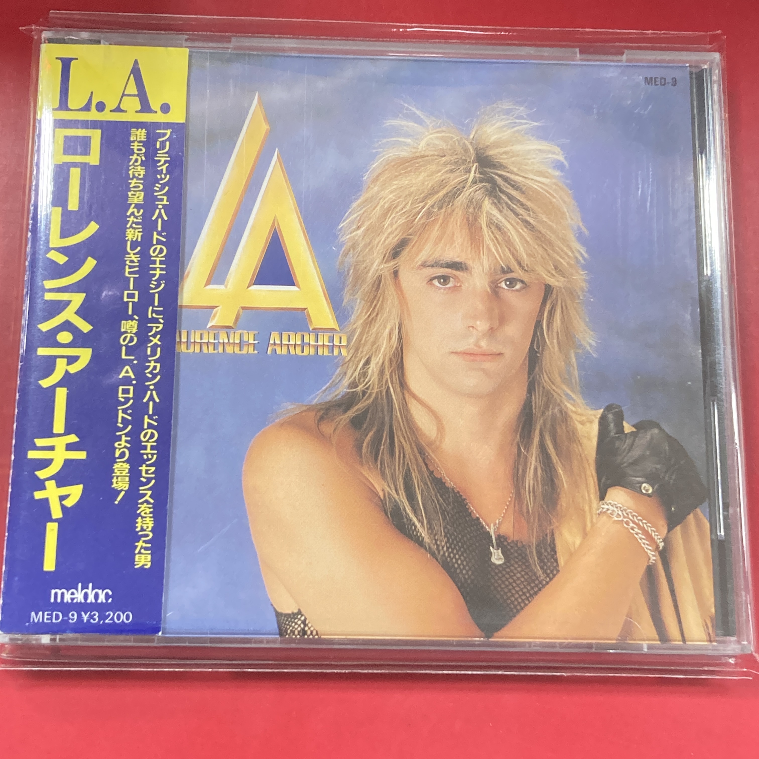 L.A. ローレンス・アーチャー 1986年日本盤帯付きCD L.A. ローレンス・アーチャー 1986年日本盤帯付きCD Laurence Archer