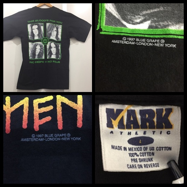 T-SHIRT】90'S VINTAGE！TYPE O NEGATIVE , SAVATAGE Tee入荷