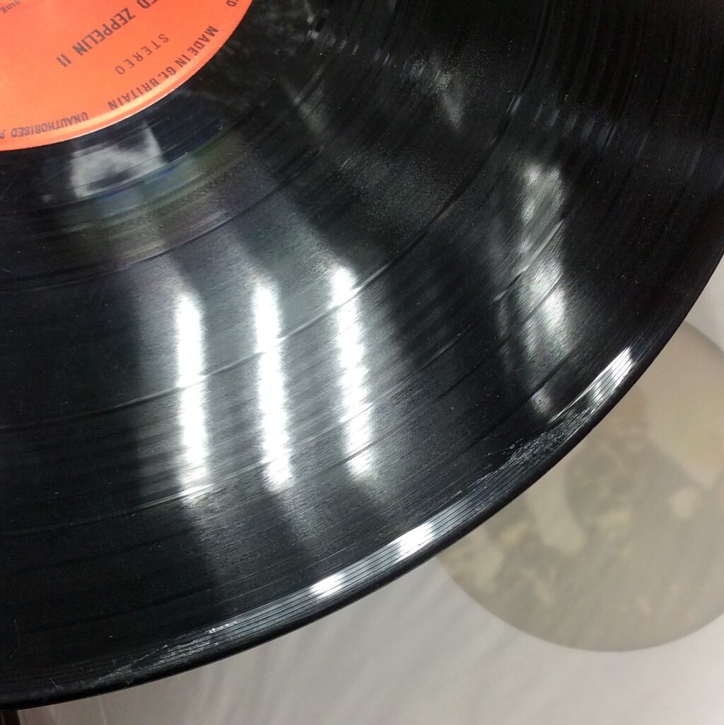 レッド・ツェッペリン 中古レコード UKオリジナルに重量盤