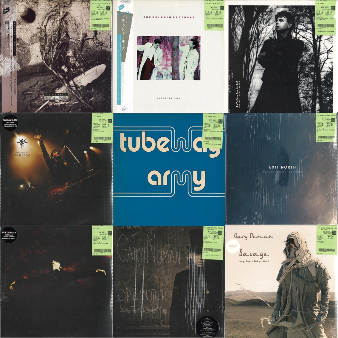 DEPECHE MODE,GARY NUMAN,WIRENEWWAVE～POST PUNK新着廃盤レコード