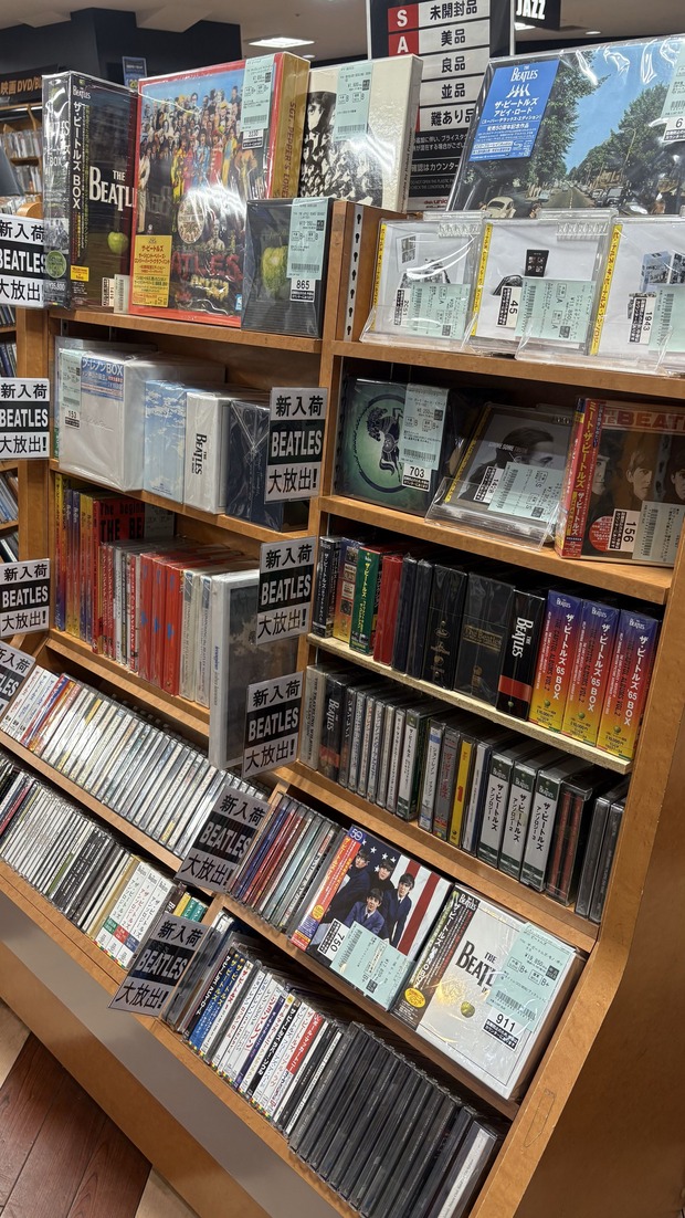 BEATLES新着中古CD・DVD大量入荷しました！ : ディスクユニオン