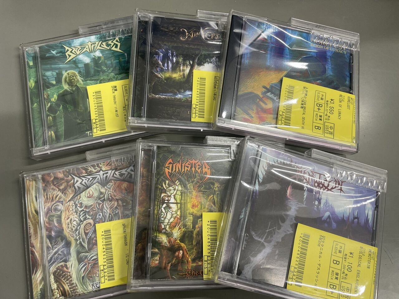 METAL】デス/ブラック/スラッシュ CD、ガイドブックも多数入荷