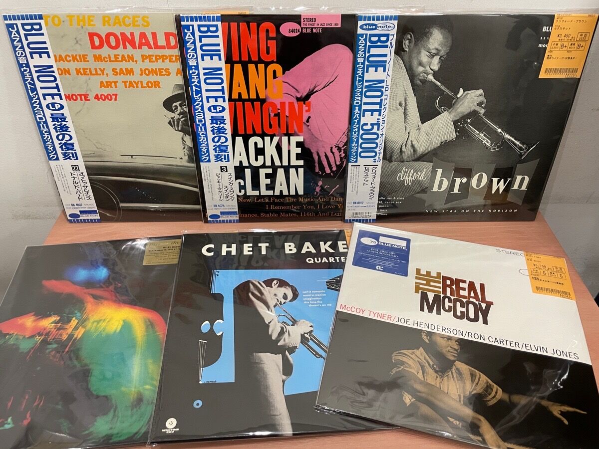10/4(火)JAZZ新着中古レコード 高音質重量盤、未開封、状態良好品多数 