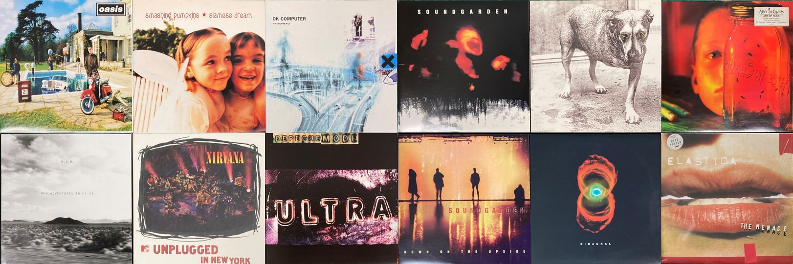 SMASHING PUMPKINS,ALICE IN CHAINS,PEARL JAM,SOUNDGARDENなど稀少90 
