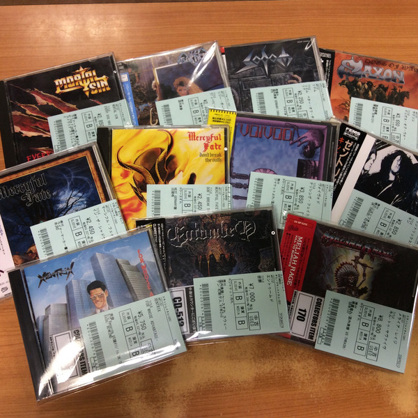 未使用 CD20枚 中古メタル廃盤CD20点入荷いたしました！！ : 千葉県柏市のCD