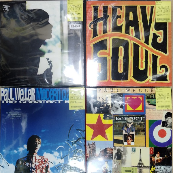 PAUL WELLER,JAM,STYLE COUNCIL,SMALL FACES,FACESの中古