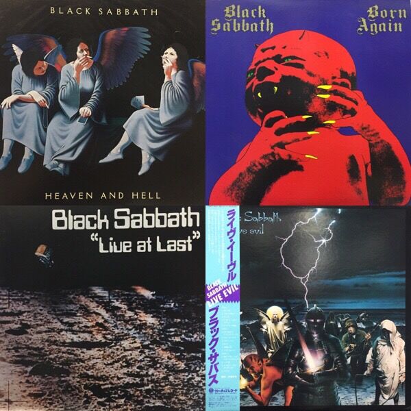 3/23(土) BLACK SABBATH を中心にROCK/HARDの新着中古レコード 3/23(土) BLACK SABBATH を中心にROCK/HARDの新着中古レコード