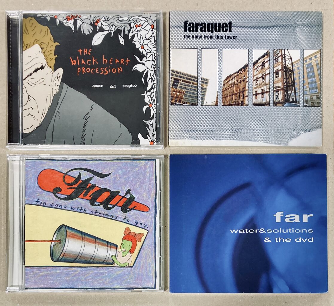 Onelinedrawing, Far, Faraquet, Black Heart Processionなど